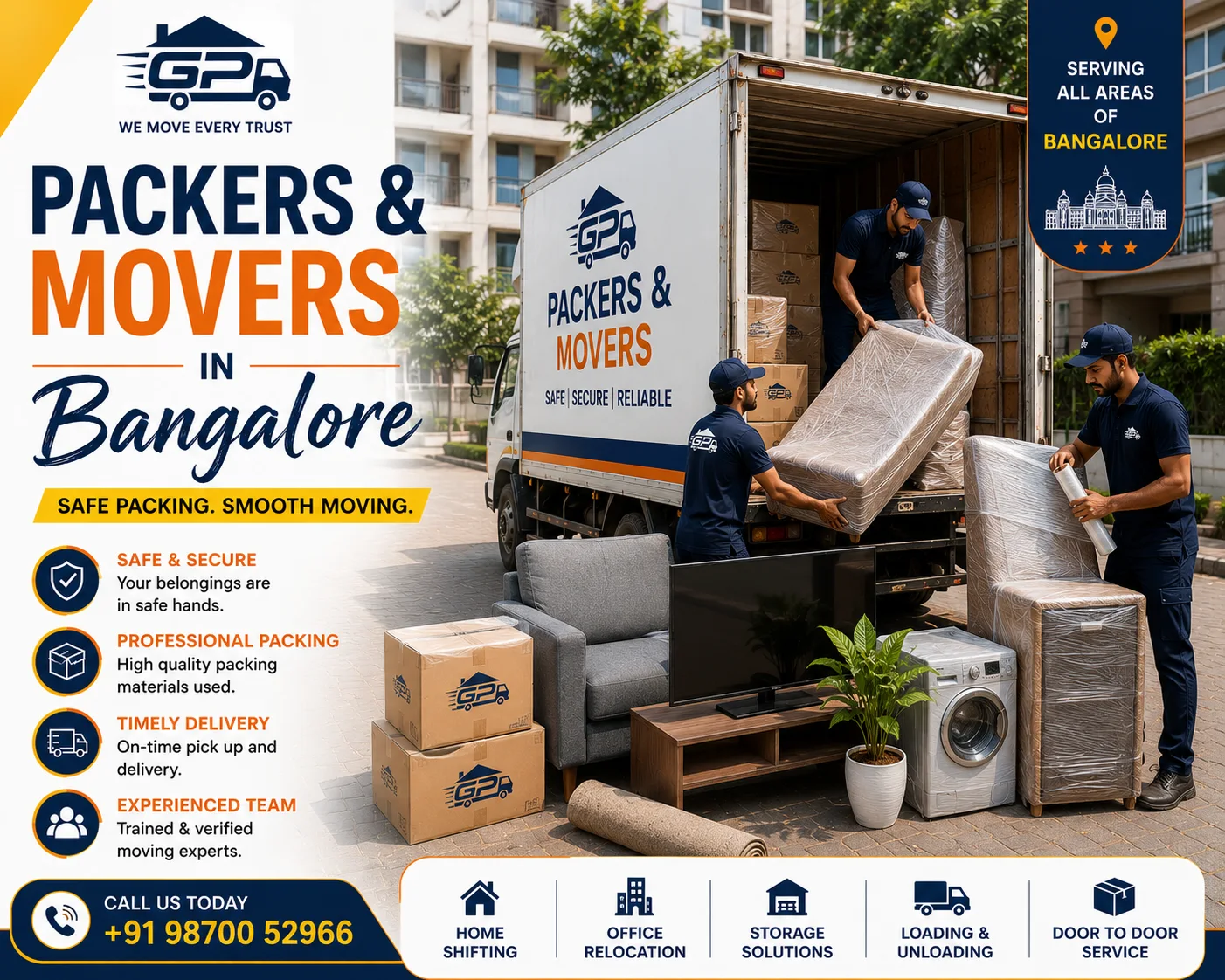 Packers and Movers in Bangalore