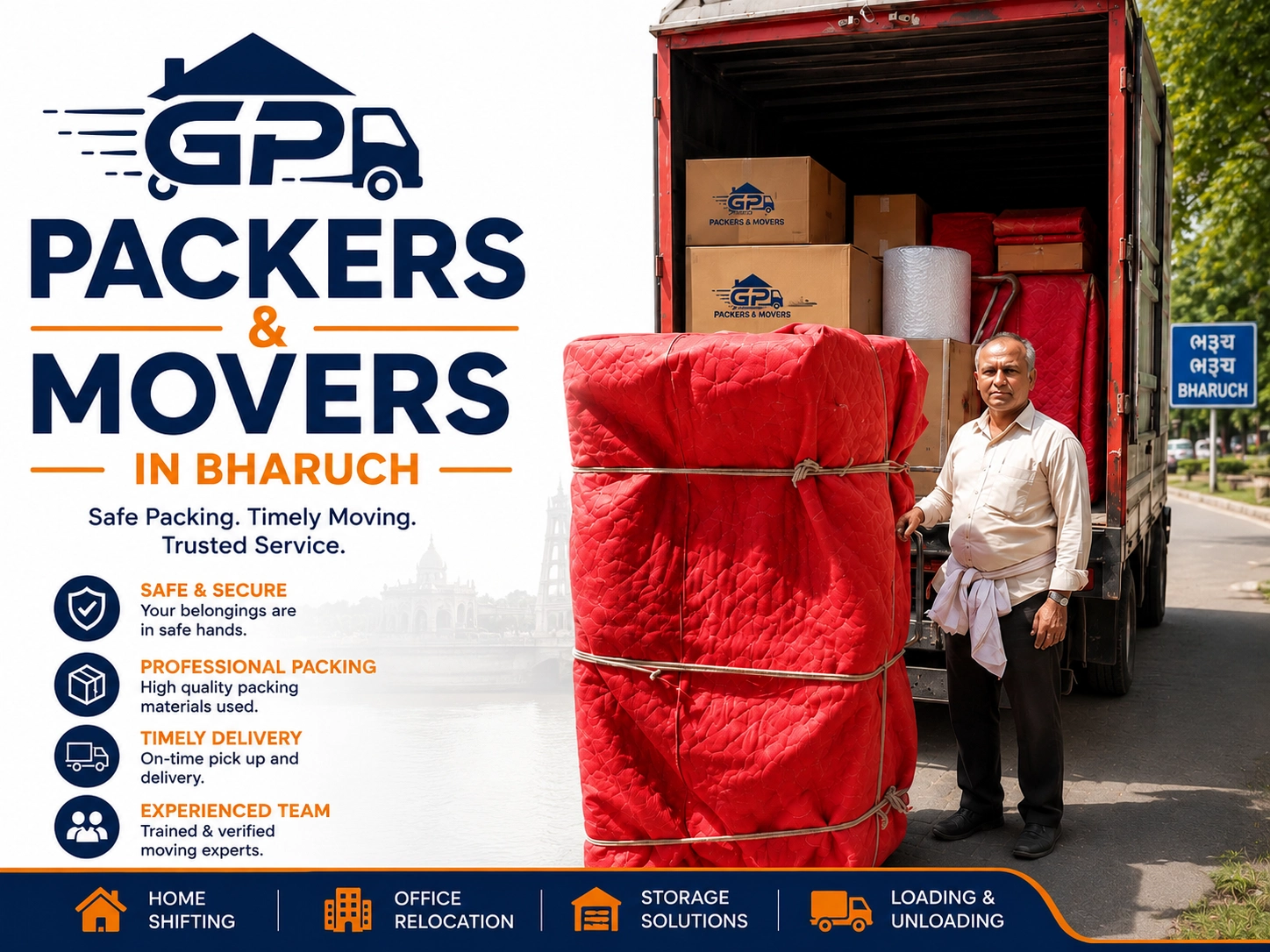 Packers and Movers in Bharuch