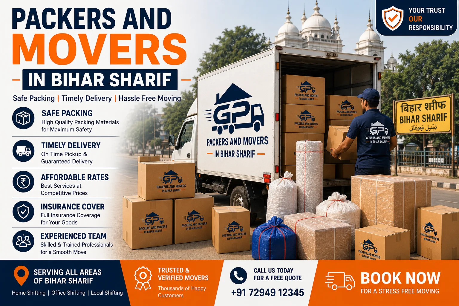 Packers and Movers in Bihar Sharif