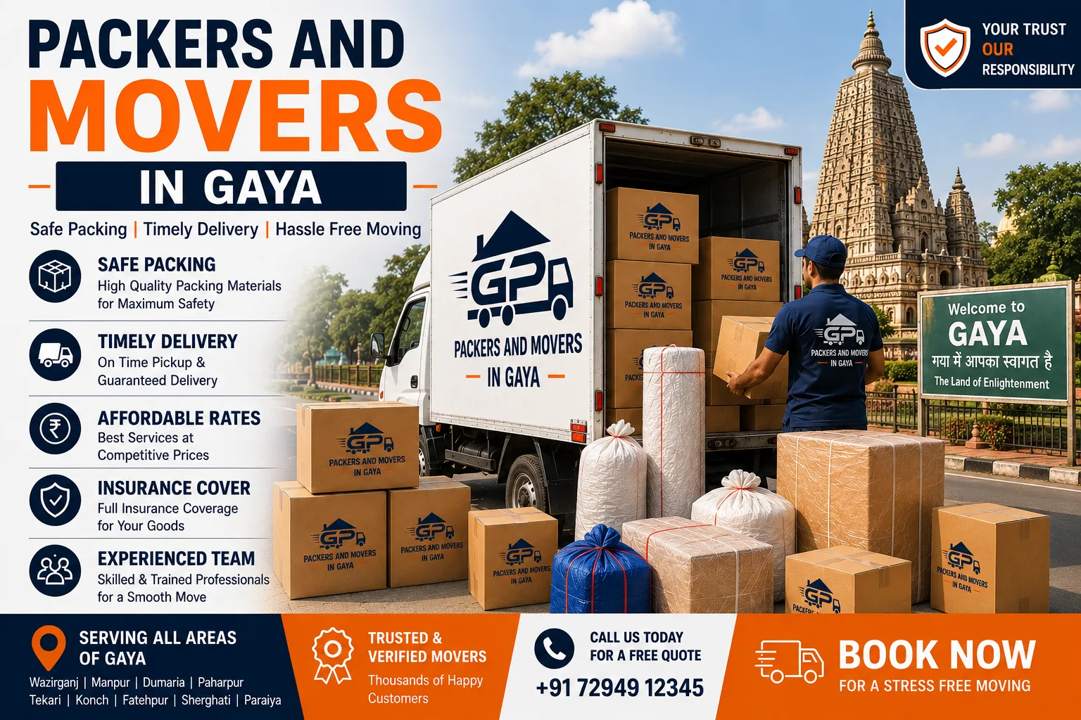 Packers and Movers in Gaya