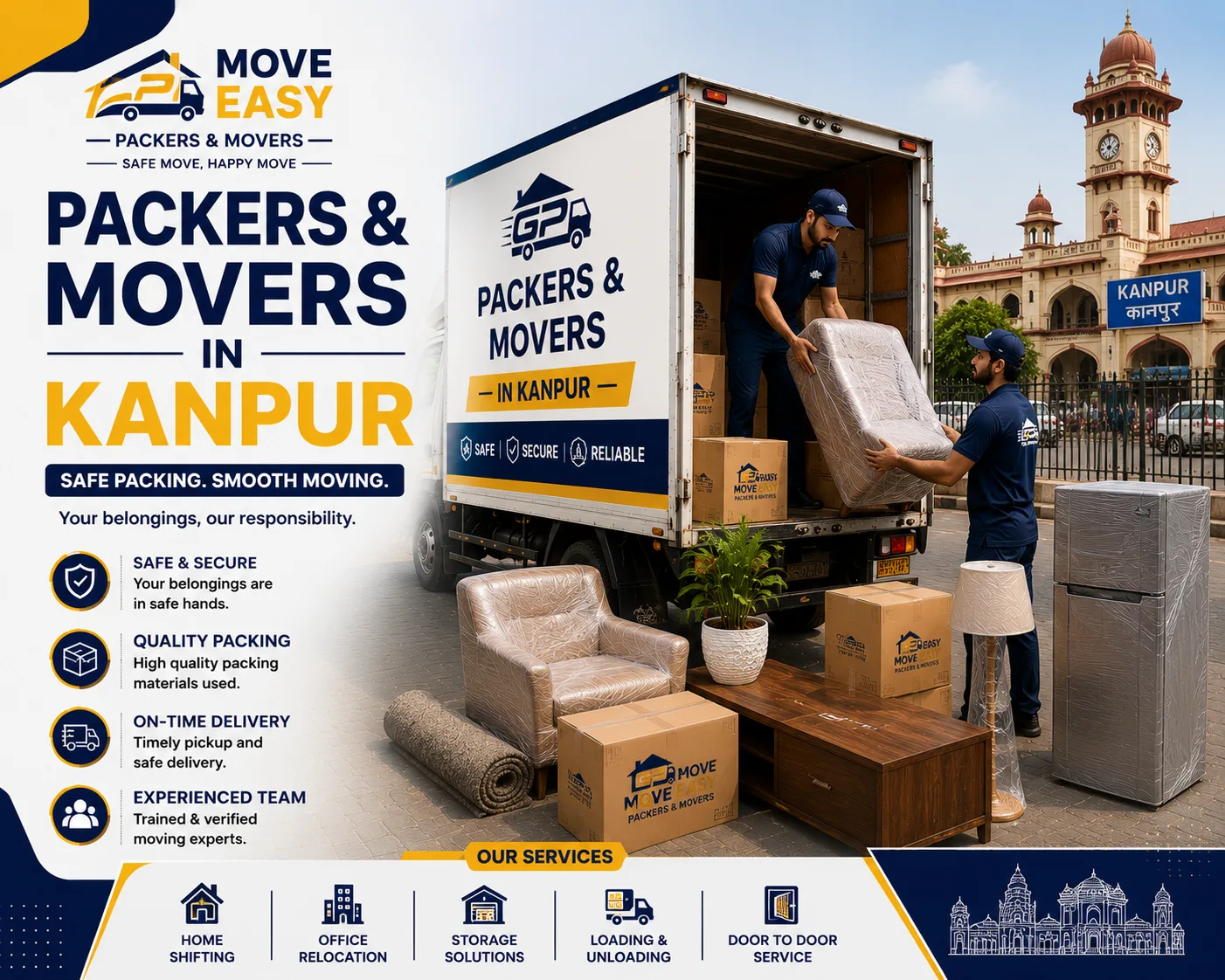Packers and Movers in Kanpur