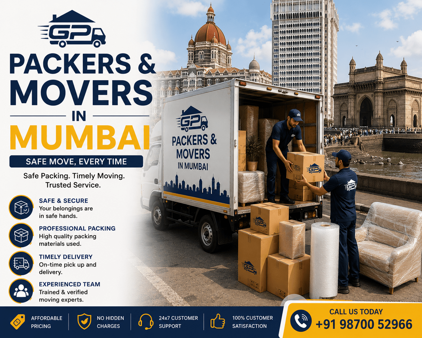 Packers and Movers in Mumbai