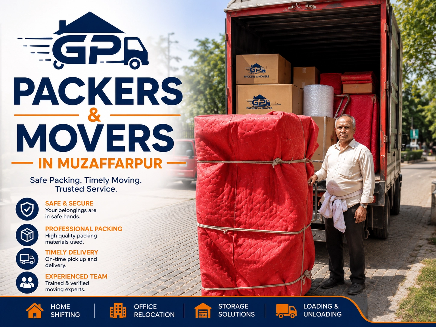 Packers and Movers in Muzaffarpur